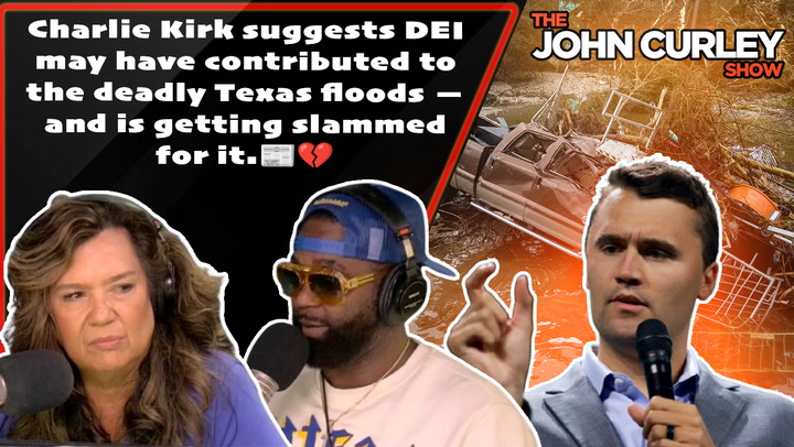 Watch Charlie Kirk Blames DEI for Texas Flood Deaths?!