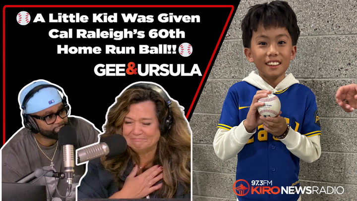 Watch Mariners Fans Moved by a Kid Getting Cal Raleigh's 60th HR Ball