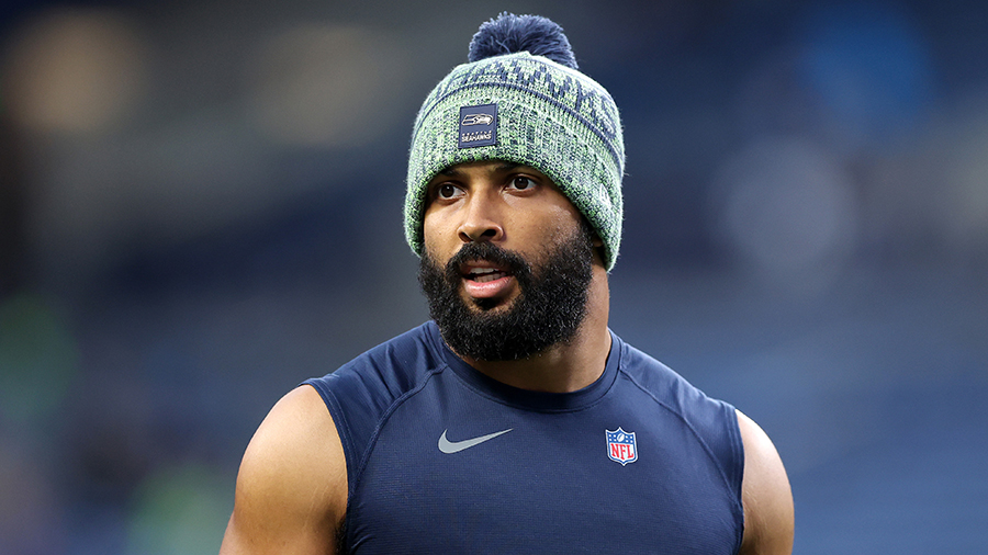 Seattle Seahawks Julian Love pregame Houston Texans 2025...