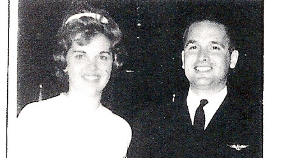 Image: Patti Moran and her husband James Wonsettler had to keep their marriage and her pregnancy a ...