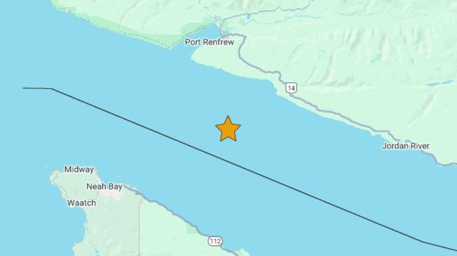 earthquake washington neah bay...