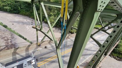 After truck crash, White River Bridge may reopen with single lane in September; needs $2M in repairs