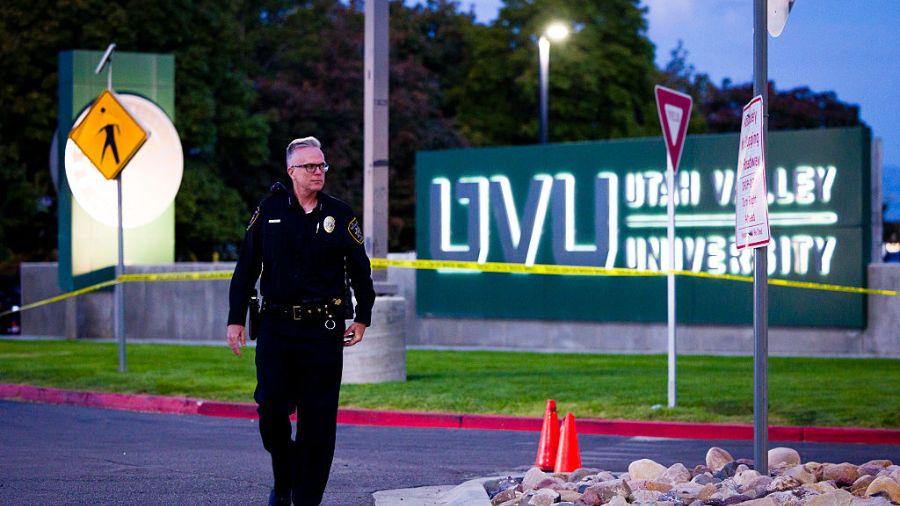 Charlie Kirk shot dead utah...