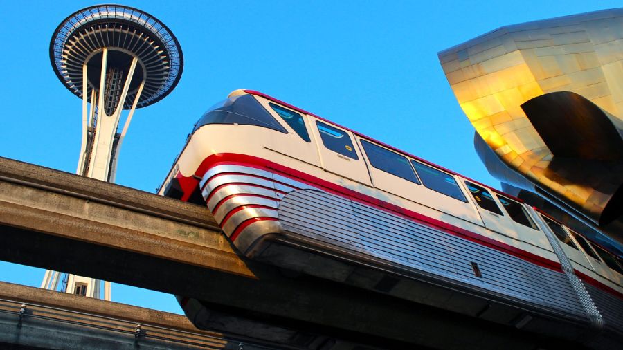 seattle monorail station...