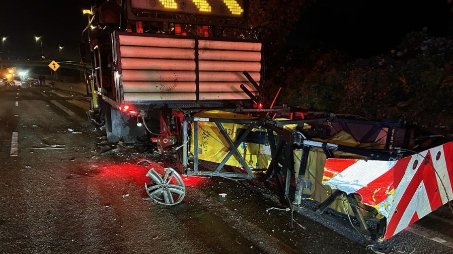 Bothell DUI crash work zone...